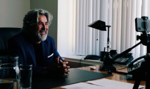 Pablo Robriguez discute avec Culture Montérégie