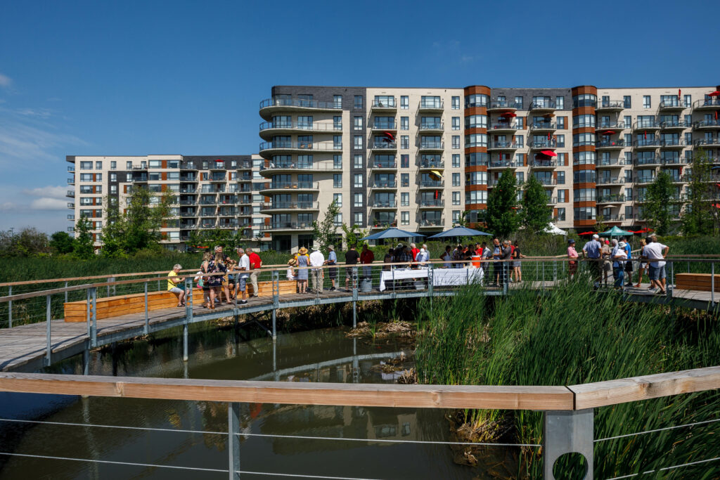 Candiac inaugure le parc de la nature de Strasbourg