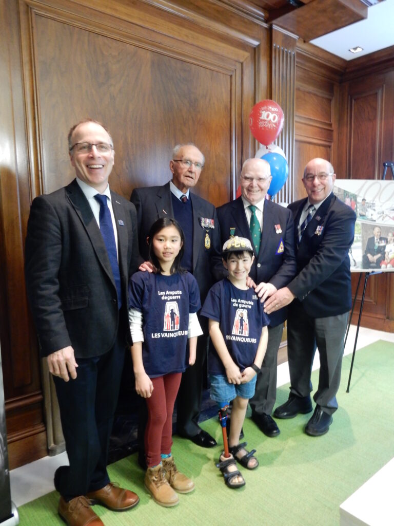 L’Association des amputés de guerre fête ses 100 ans