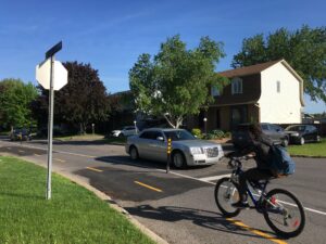 Delson prolonge sa piste cyclable sur la rue Saint-Laurent