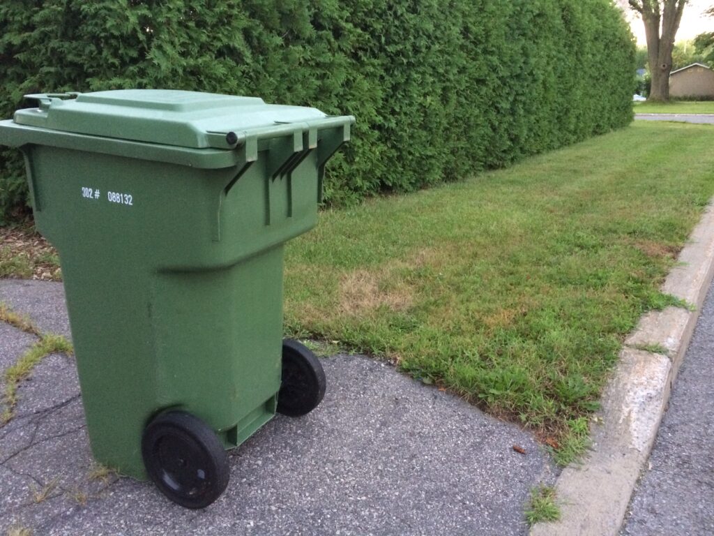 Sainte-Catherine récupère les anciens bacs à ordures