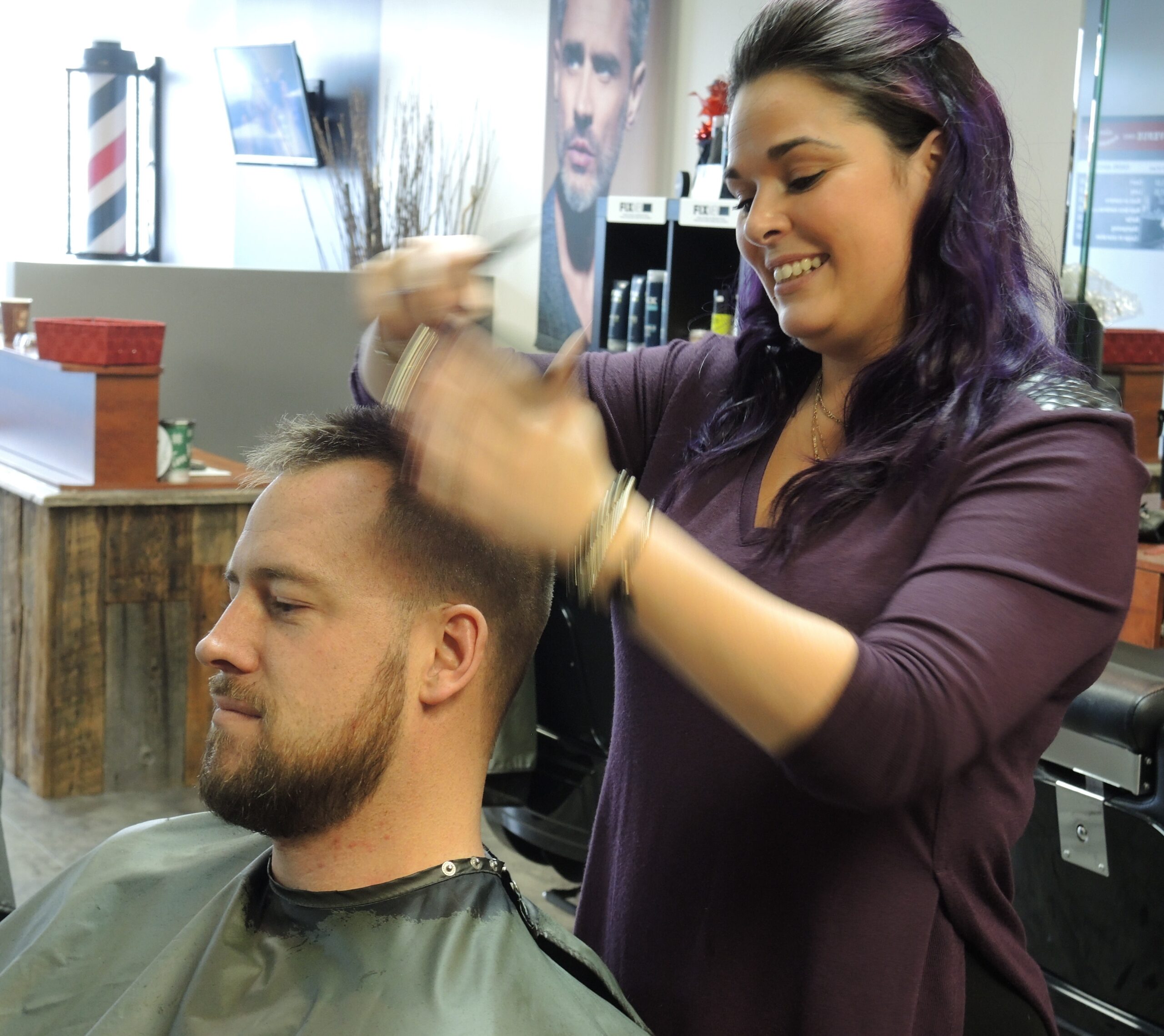 La barbe sur ses derniers milles?