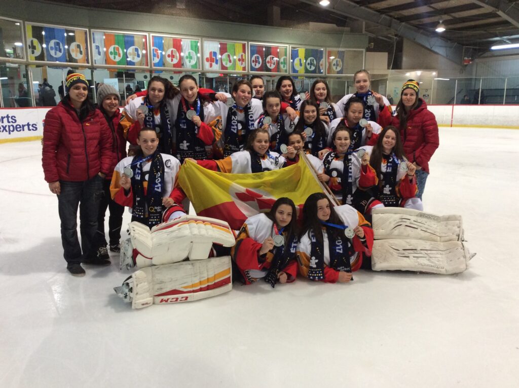 La Rive-Sud repart avec l’argent en hockey féminin