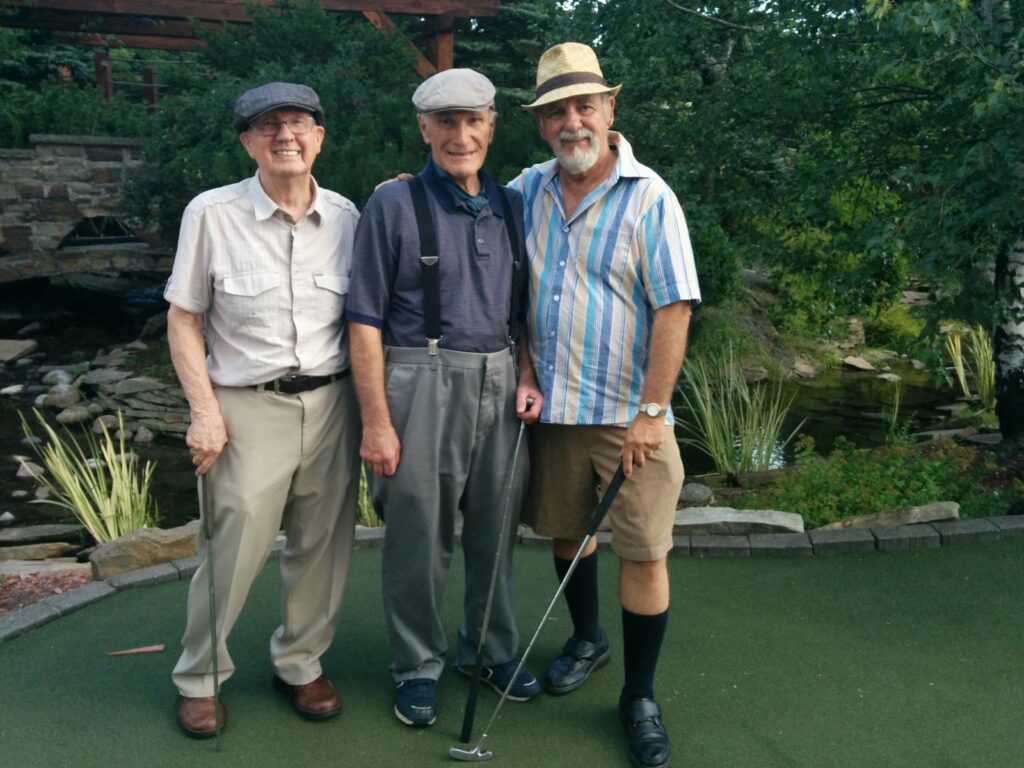 Les Détestables de passage chez Cascades golf