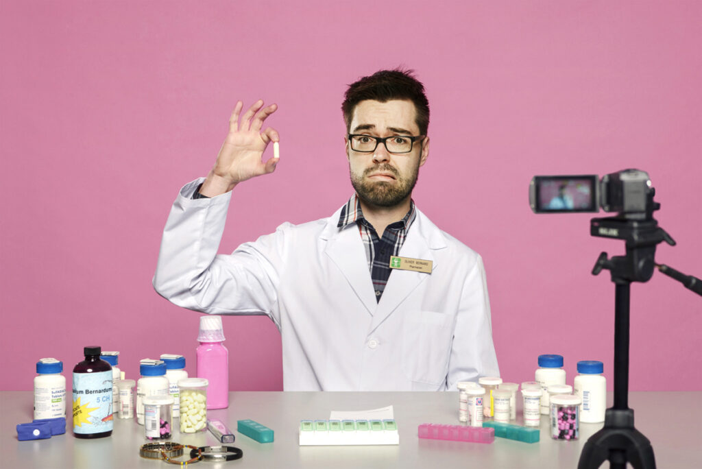 Le Pharmachien monte la garde en santé