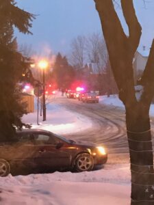 Une résidente se barricade à La Prairie