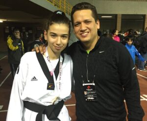 Taekwondo: Une athlète qui a le combat dans le sang