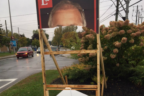 Aussitôt installée, aussitôt vandalisée