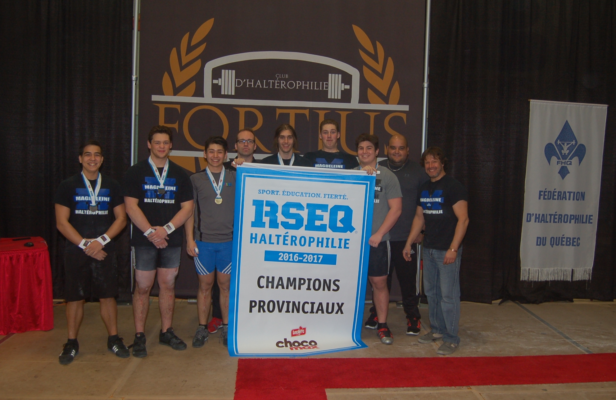 Championnat provincial d’haltérophilie: l’école de la Magdeleine l’emporte pour une 27e année