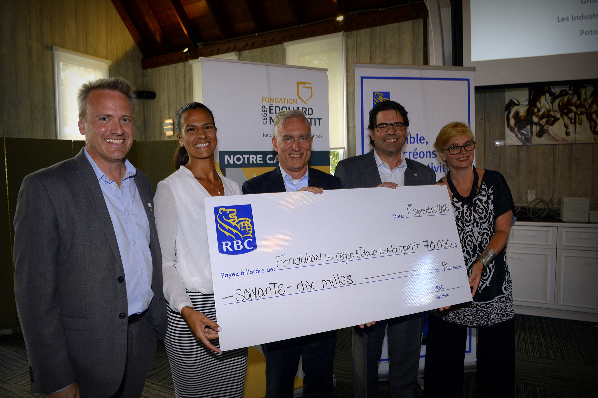 70 000 $ amassés pour les équipes sportives du cégep Édouard-Montpetit