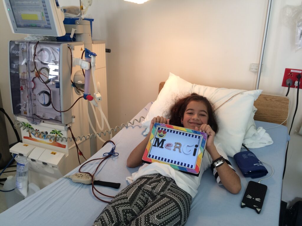 Un nouveau départ pour Coralie, greffée du rein