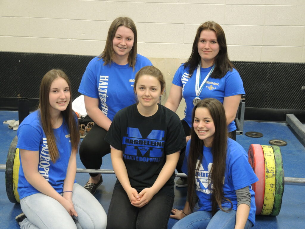 La Magdeleine no1 en haltérophilie au Québec depuis 25 ans