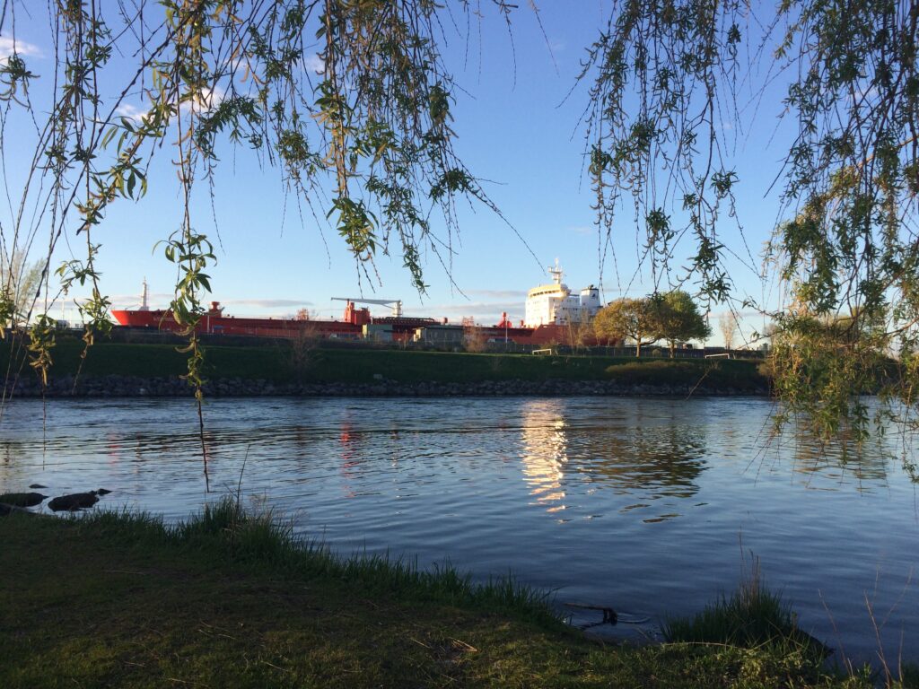 Augmentation du niveau de l’eau dans la Voie maritime