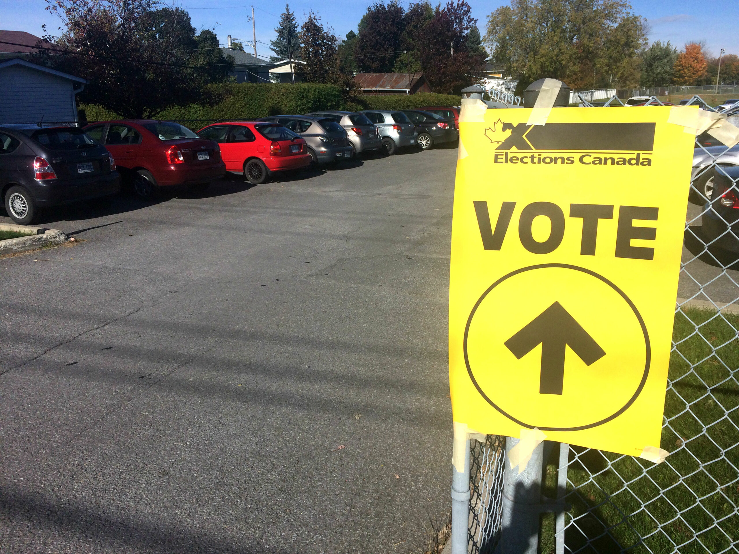 Élections fédérales 2015 : pas de place pour stationner