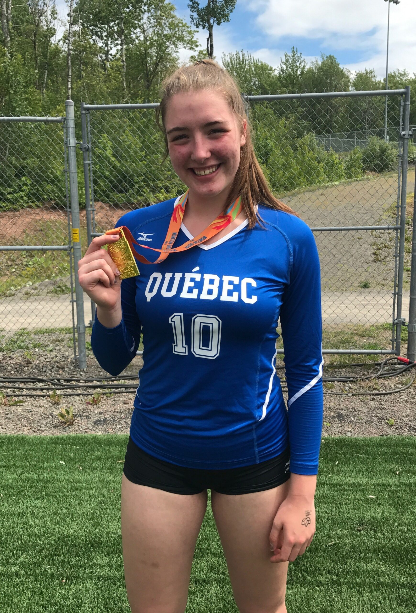 Un tournoi en or pour une volleyeuse de La Prairie aux Jeux de la francophonie
