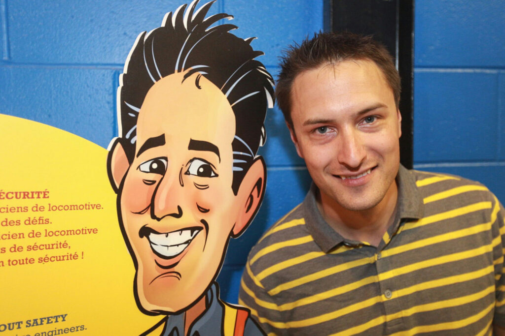 Une exposition pour les enfants sur la prévention ferroviaire à Saint-Constant