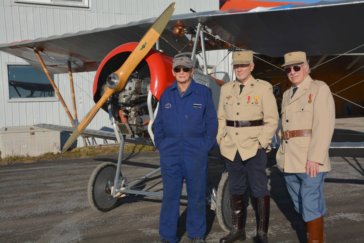 Premier vol réussi pour un avion centenaire