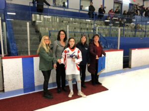 Championne marqueuse en ringuette au Québec