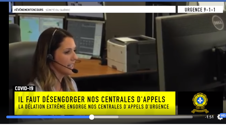 La Sûreté du Québec invite à ne pas tomber dans la paranoïa