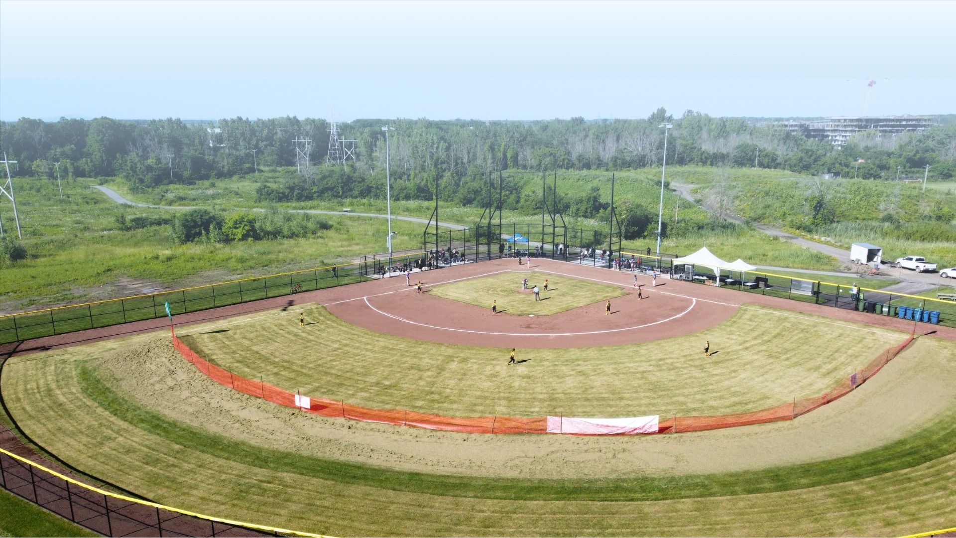 Saint-Constant : le nouveau terrain de baseball inauguré