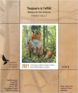 L’œuvre d&rsquo;une artiste de la Rive-Sud en vedette sur un timbre