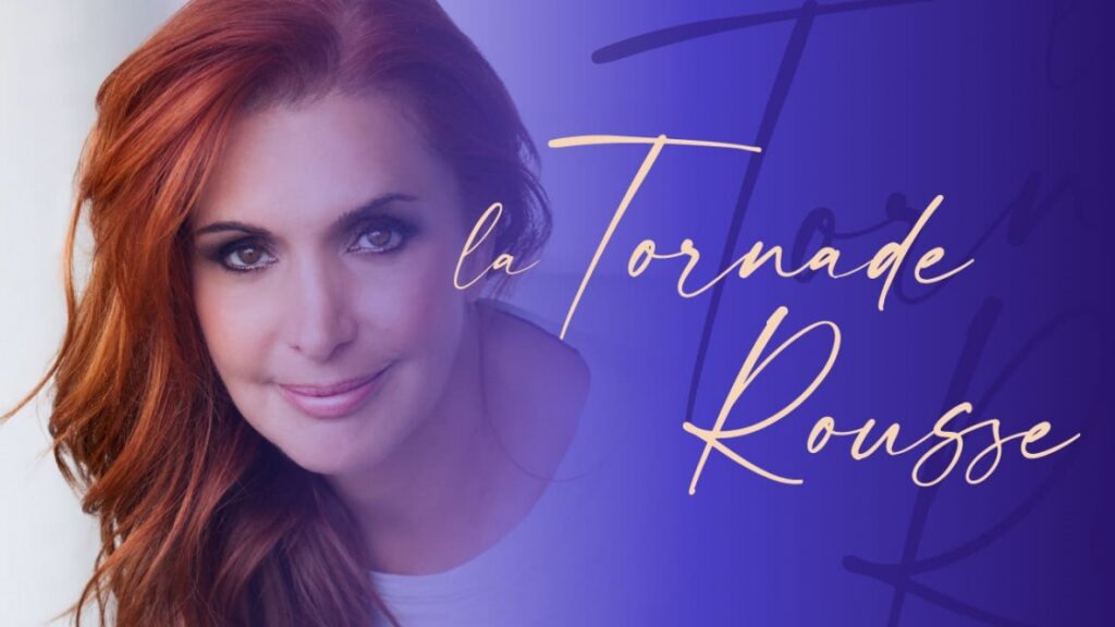 La tornade rousse Lyne Ste-Marie lance son nouveau site Web et sa boutique