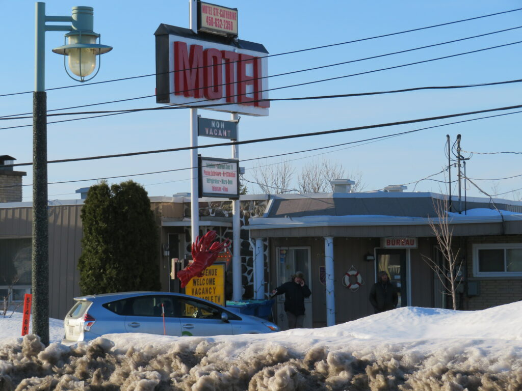 Tournage d’un film au Motel Sainte-Catherine