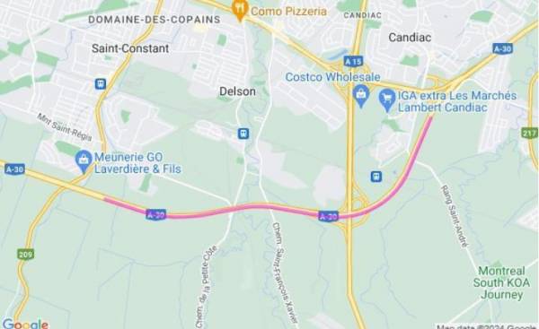 Fermetures sur l’A30 en raison de travaux de nuit