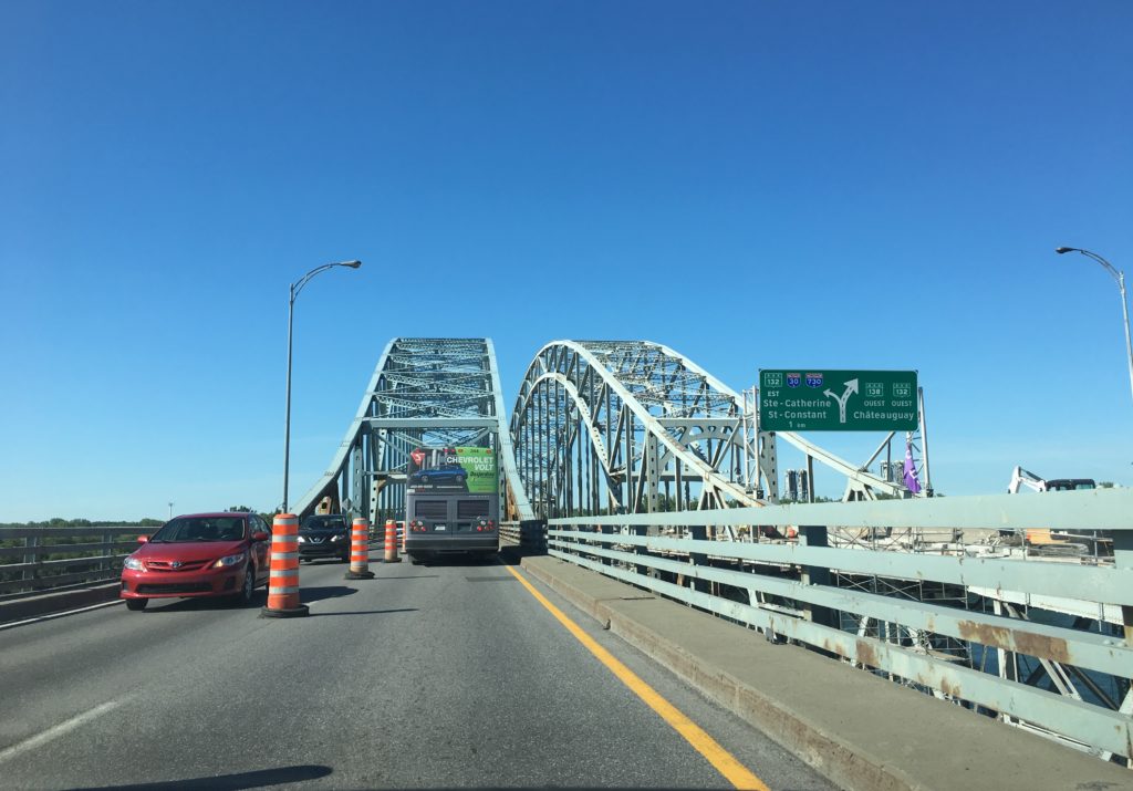 Première matinée pénible au pont Mercier