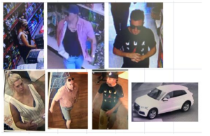 La police cherche à identifier trois suspects de vol