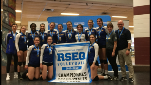 Des volleyeuses du Collège Jean de la Mennais championnes provinciales