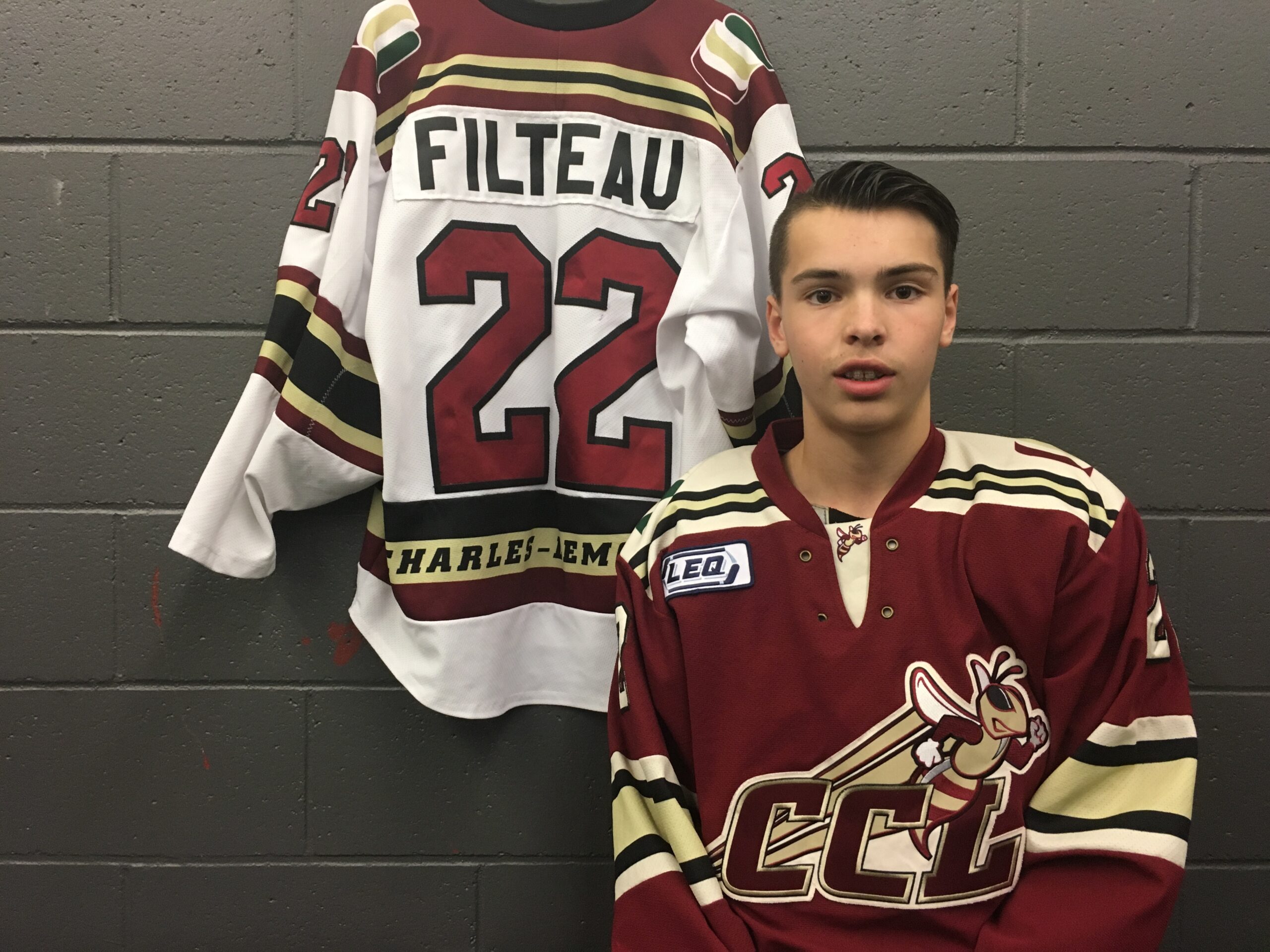 William Filteau, un joueur de hockey d&rsquo;exception