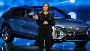 La PDG de GM, Mary Barra a empoché 29 millions en 2022
