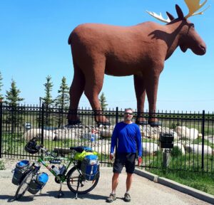 Un globetrotteur de La Prairie pédalera en Corée du Sud