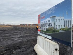 VIDÉO – Coup d’envoi de la construction des deux nouvelles casernes