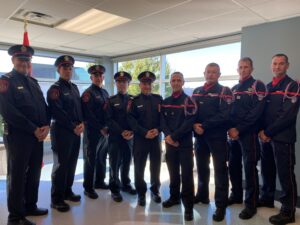 VIDÉO – Rencontre entre pompiers d’ici et de France