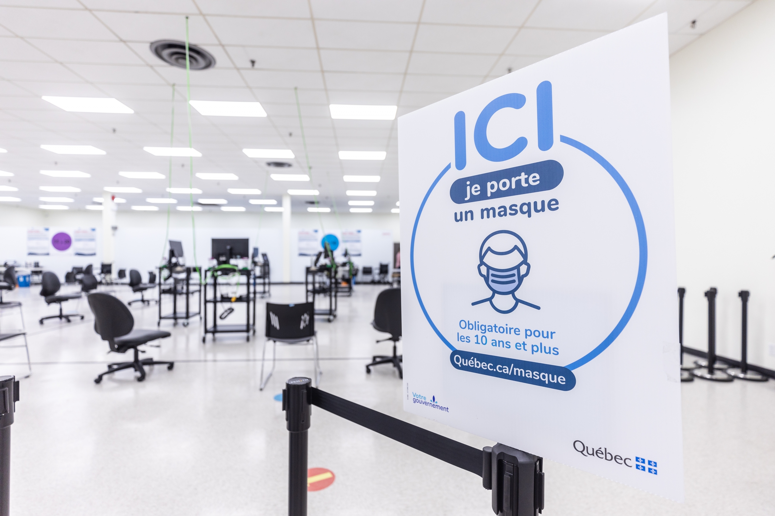 Les sites de vaccination demeurent actifs dans la région