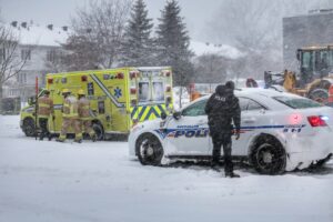 Une piétonne happée par une déneigeuse à La Prairie