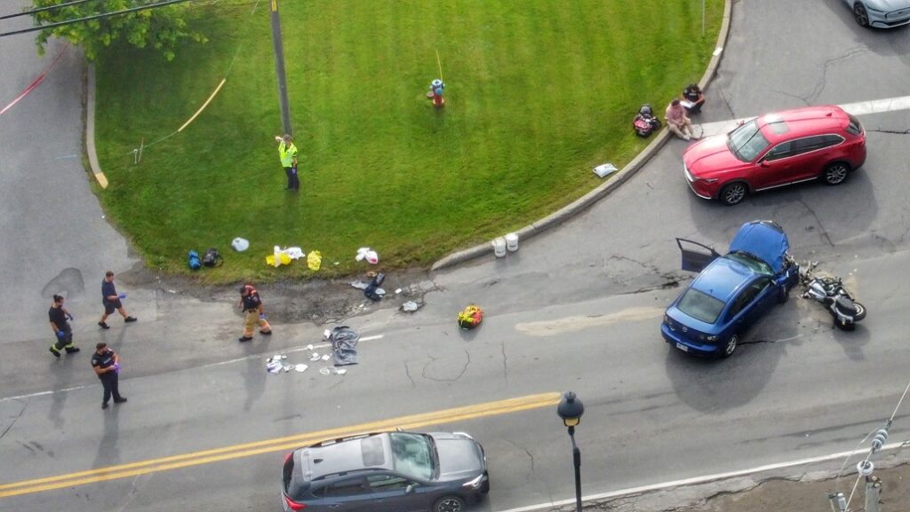 Le motocycliste a succombé à ses blessures