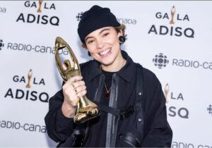 Roxane Bruneau sacrée interprète féminine de l’année une deuxième fois