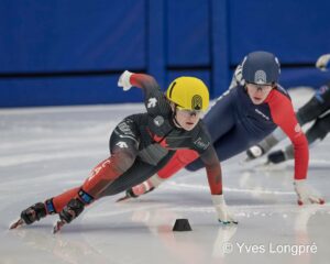 La médaille de Kim Boutin vue par une patineuse de Candiac