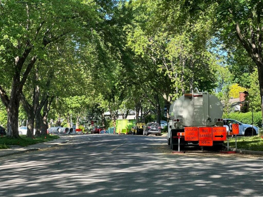 Chantier sur le chemin d’Auteuil à Candiac : le détour révisé pour la sécurité