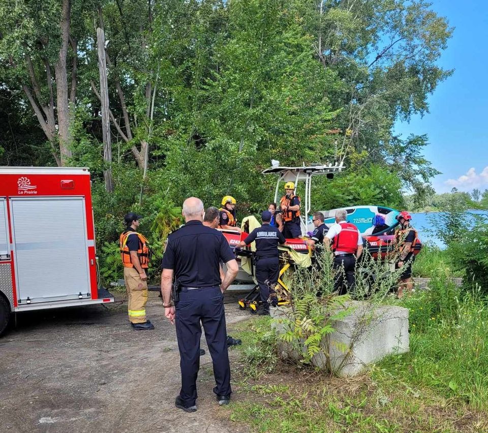 Fleuve Saint-Laurent : une dame sauvée grâce la vigilance d’un employé de Sainte-Catherine