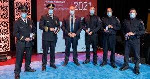 Des pompiers de La Prairie honorés par l&rsquo;Assemblée nationale