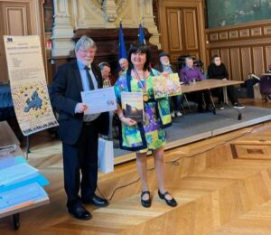 Une poète de Candiac honorée à Paris