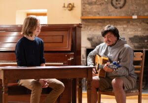 Un jeune Laprairien collabore avec Émile Bilodeau