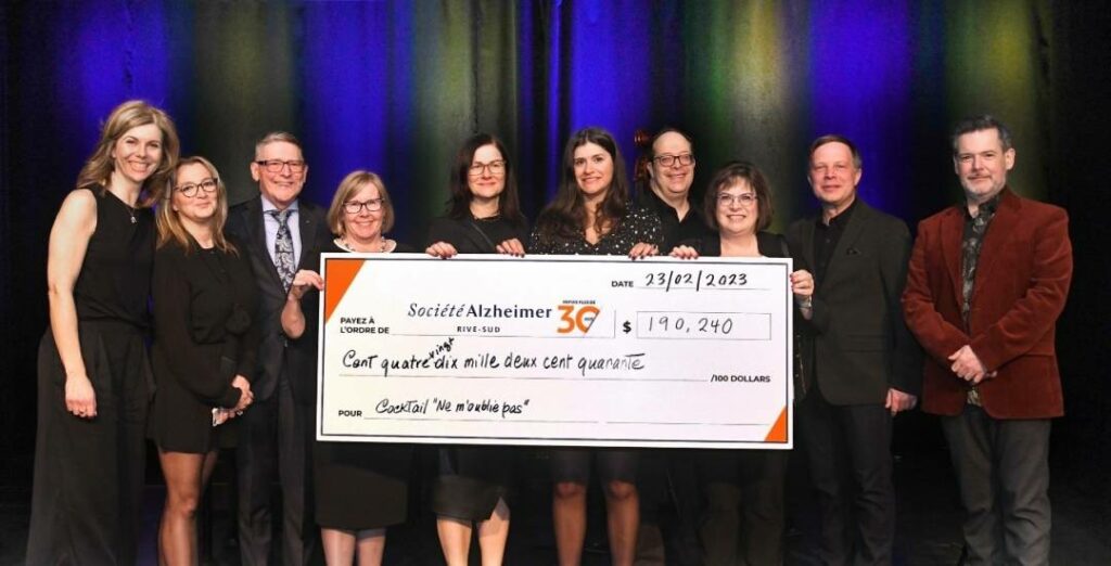 Près de 200 000$ amassés pour Alzheimer Rive-Sud