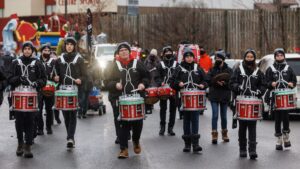Marché et défilé de Noël à Delson