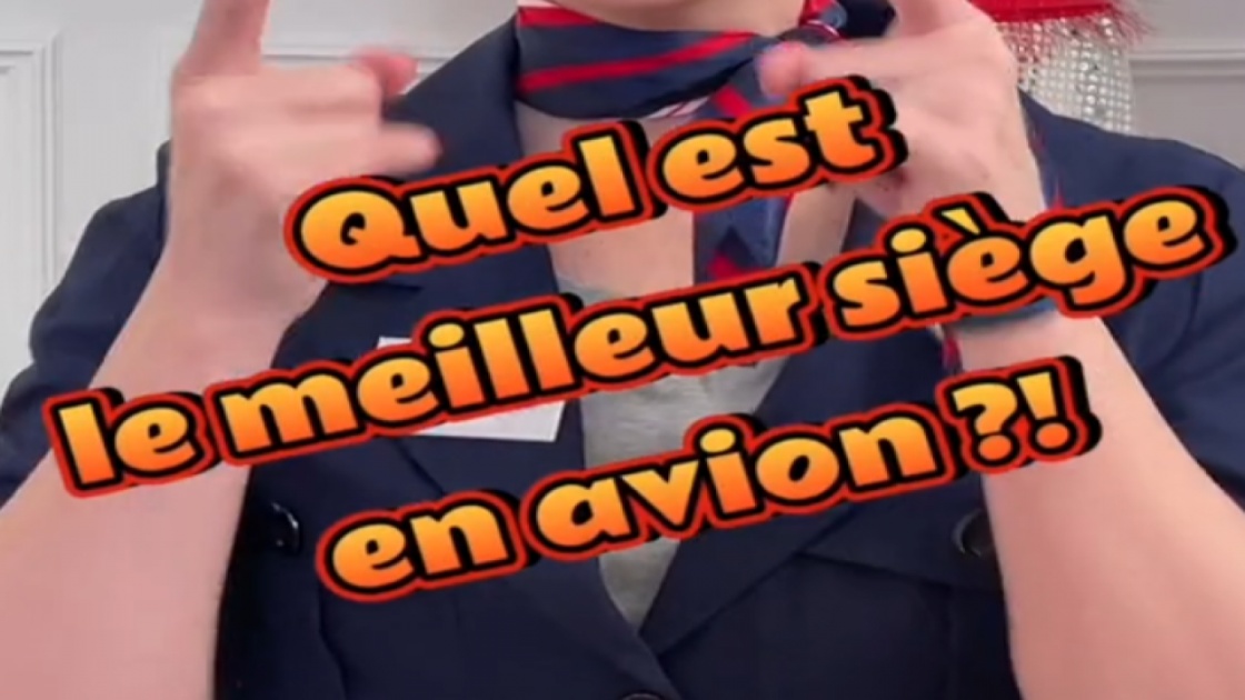 Quel est le meilleur siège en avion ?