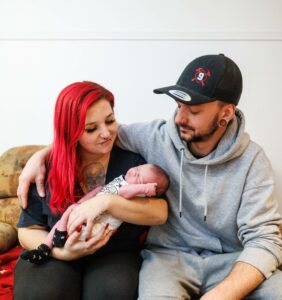 Anna-Laberge : une arrivée «rock’n’roll»  pour le premier bébé de l&rsquo;année